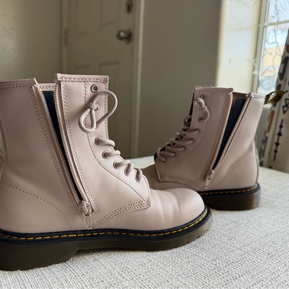 Dr. Martens Women's Blush Combat Boots - Picture 8 of 8